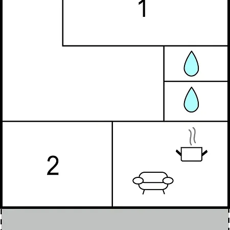 2 Bedroom In * Prigradica